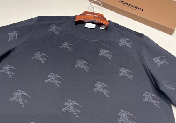 BURBERRY T SHIRT NERA DA DONNA - Image 4