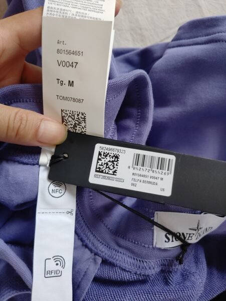 STONE ISLAND PANTALONCINO 64651 SWEAT VIOLA - Image 4