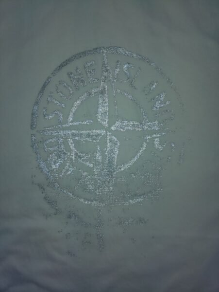 STONE ISLAND T SHIRT 2RC87 REFLECTIVE BIANCO - Image 5