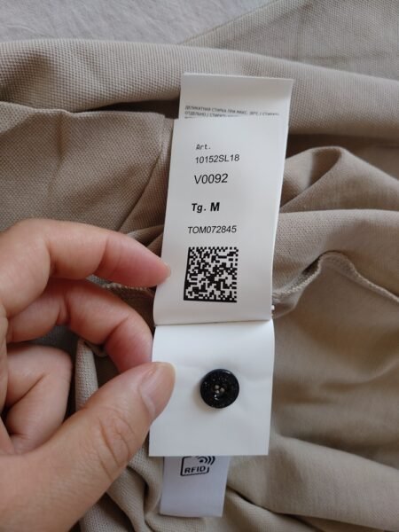 STONE ISLAND LONG SLEEVE POLO 2SL18 MARRONCINO - Image 4