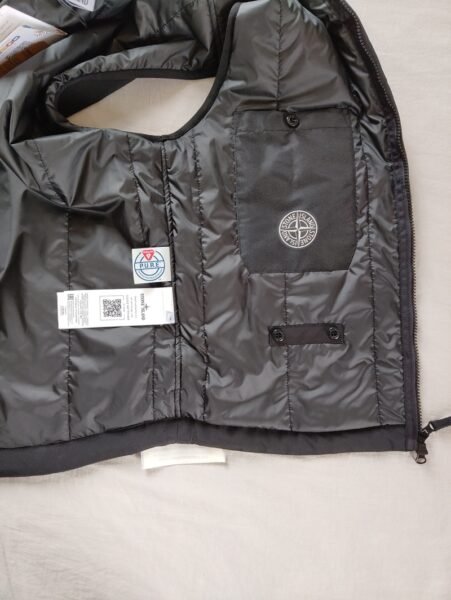 STONE ISLAND SMANICATO G0327 SOFT SHELL PADDED NERO - Image 10