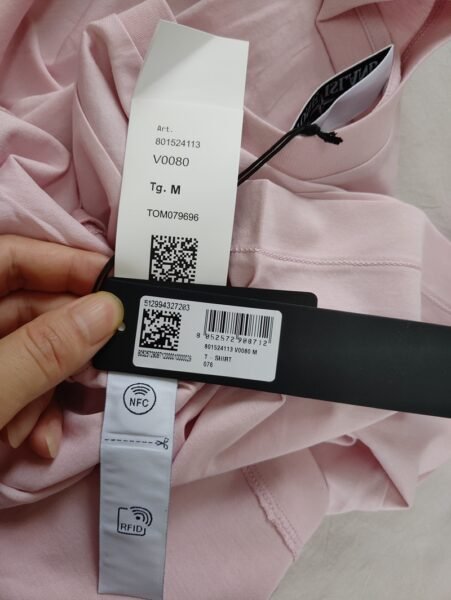 STONE ISLAND T SHIRT 24113 MERCERISED COTTON ROSA - Image 2