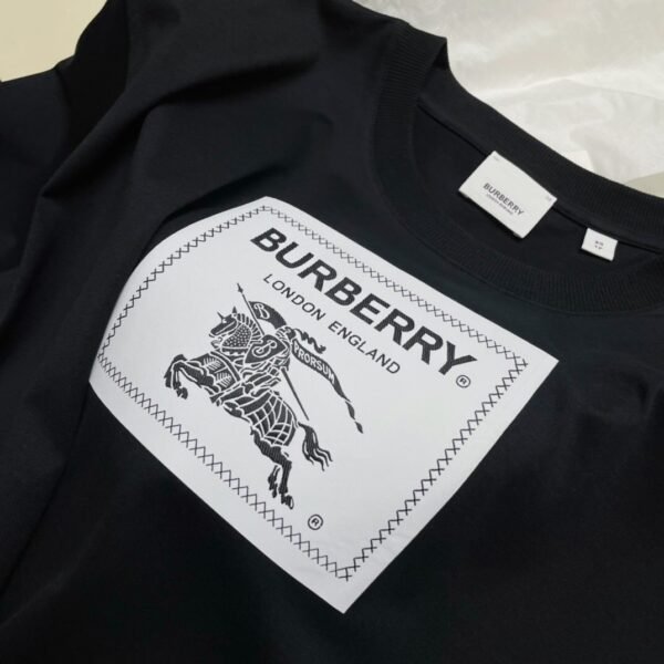 BURBERRY T SHIRT NERA - Image 3