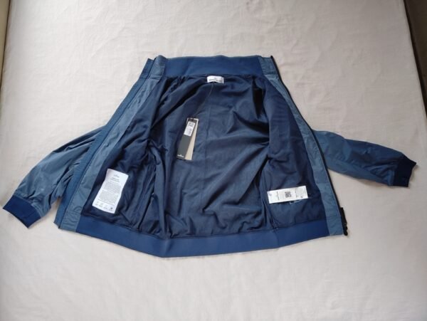 STONE ISLAND GIUBBINO 41022 CRINKLE ANTIVENTO/ANTI PIOGGIA BLU - Image 3