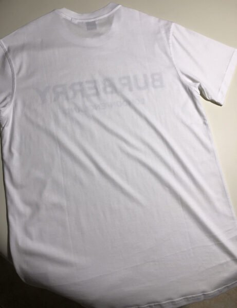 BURBERRY T SHIRT BIANCA - Image 3