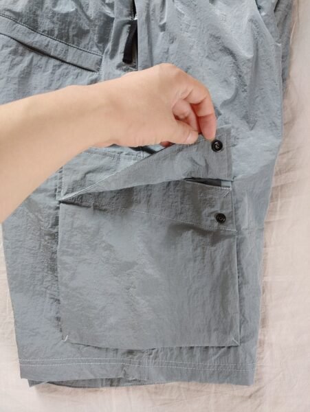 STONE ISLAND PANTALONCINO L0219 NYLON METAL SKY COLOR - Image 6