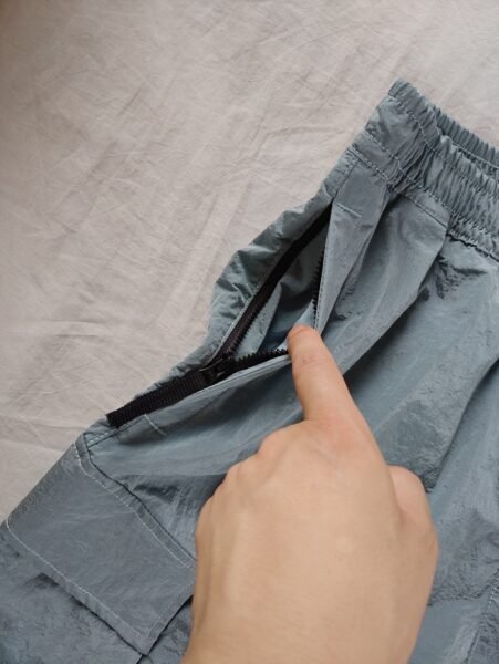 STONE ISLAND PANTALONCINO L0219 NYLON METAL SKY COLOR - Image 2