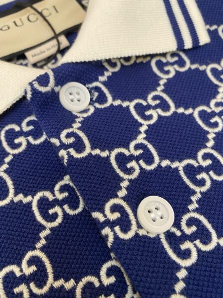 GUCCI POLO BLU E BIANCO - Image 2