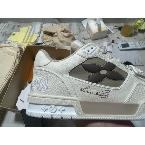 LV SKATE CREMA E VERDE OLIVA - Image 2
