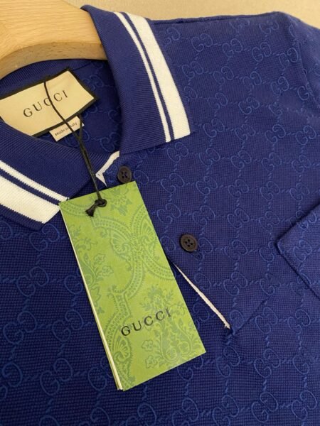 GUCCI POLO BLU - Image 3