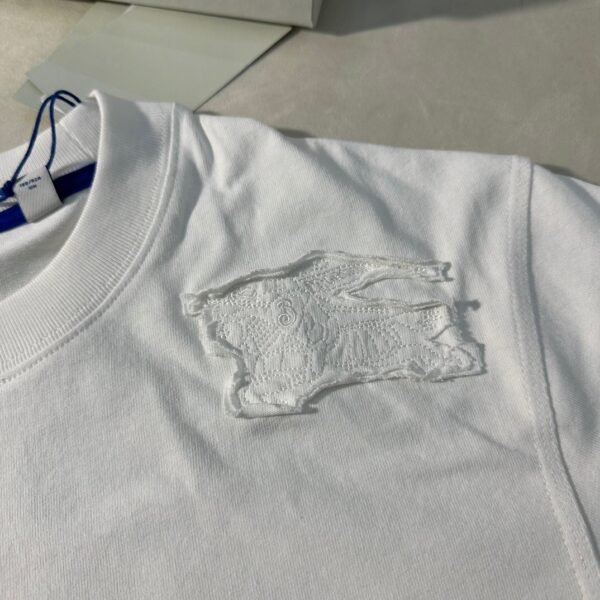 BURBERRY T SHIRT BIANCA - Image 3