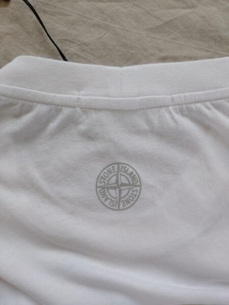 STONE ISLAND T SHIRT 2NS92 BIANCO - Image 9