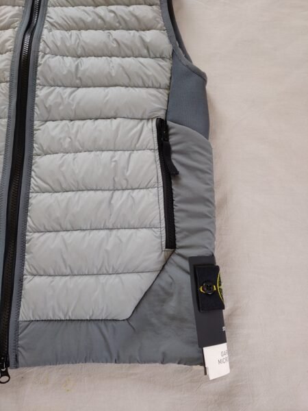 STONE ISLAND SMANICATO G0124 GRIGIO CHIARO - Image 4