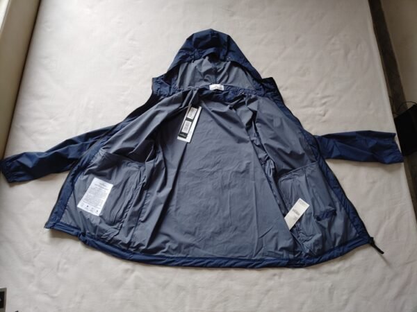 STONE ISLAND GIUBBINO 43831 SKIN TOUCH PACKABLE BLU - Image 4