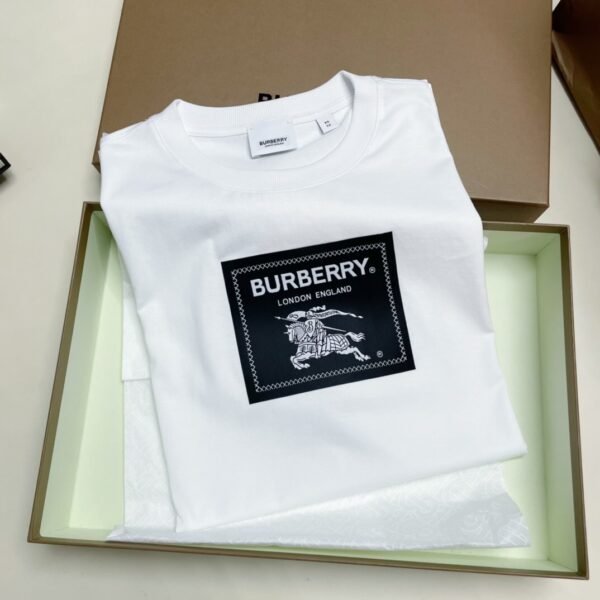 BURBERRY T SHIRT BIANCA - Image 2