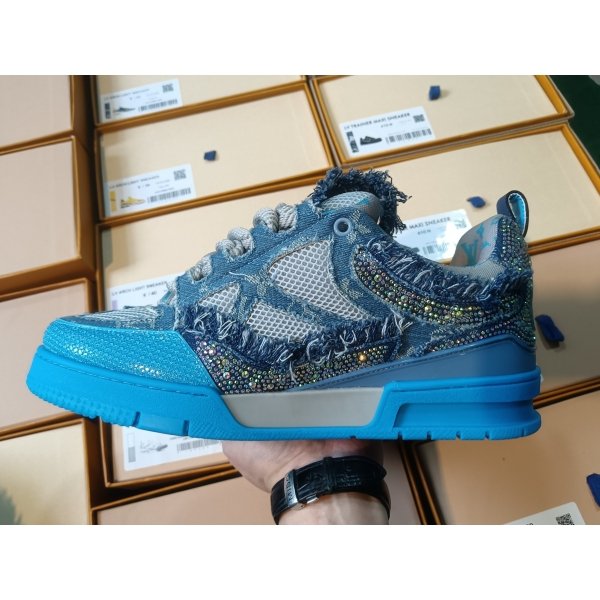LV SKATE BLU SWAROVSKI - Image 5
