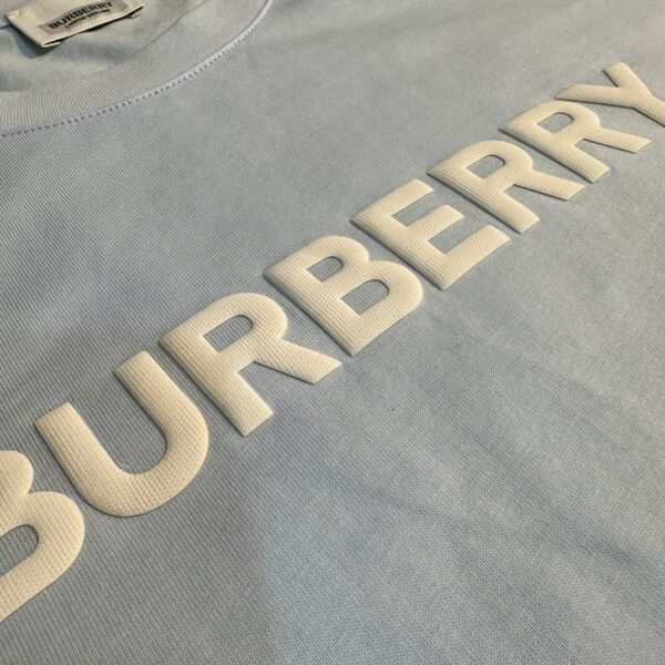 BURBERRY T SHIRT CELESTE DA DONNA - Image 4