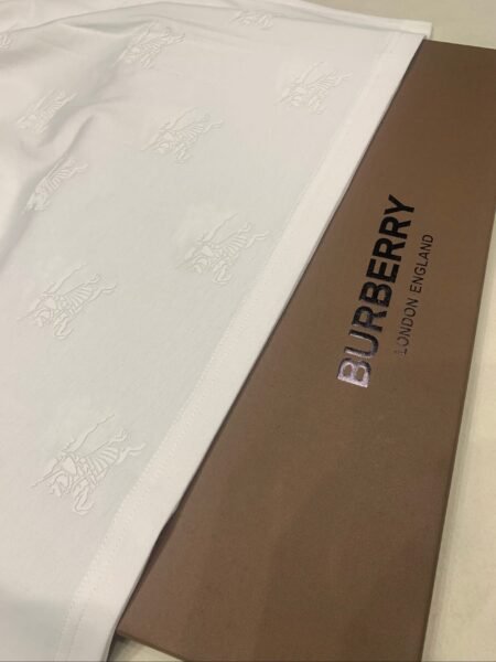 BURBERRY T SHIRT BIANCA DA DONNA - Image 2