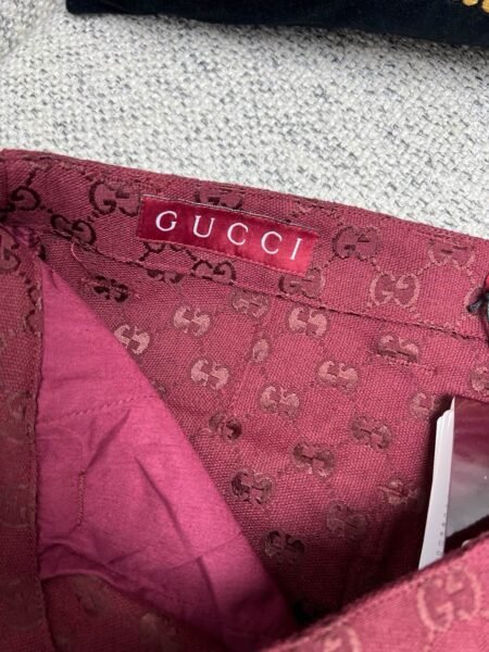 GUCCI PANTALONCINO BORDEAUX - Image 4