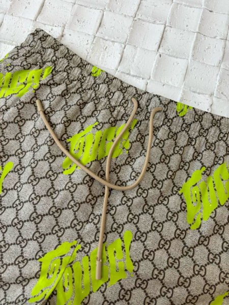 GUCCI COSTUME DA BAGNO / SWIM BEIGE E LIME - Image 2