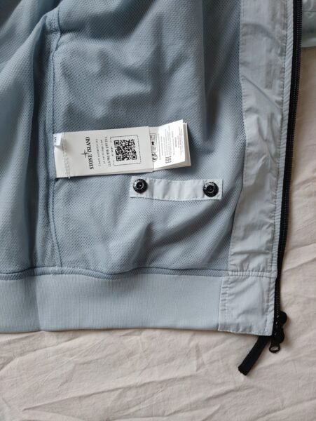 STONE ISLAND GIUBBINO 41022 CRINKLE ANTIVENTO/ANTI PIOGGIA GRIGIO - Image 11