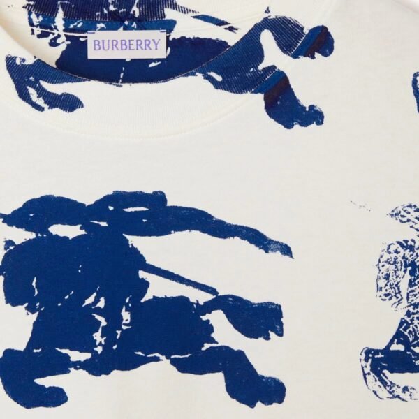 BURBERRY T SHIRT BIANCA - Image 3