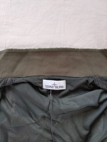 STONE ISLAND GIUBBINO 41022 CRINKLE ANTIVENTO/ANTI PIOGGIA VERDE - Image 12