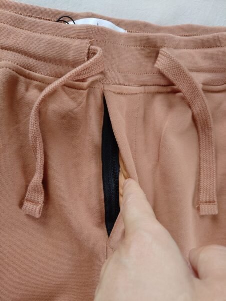 STONE ISLAND PANTALONCINO 64651 SWEAT RUST RED - Image 3