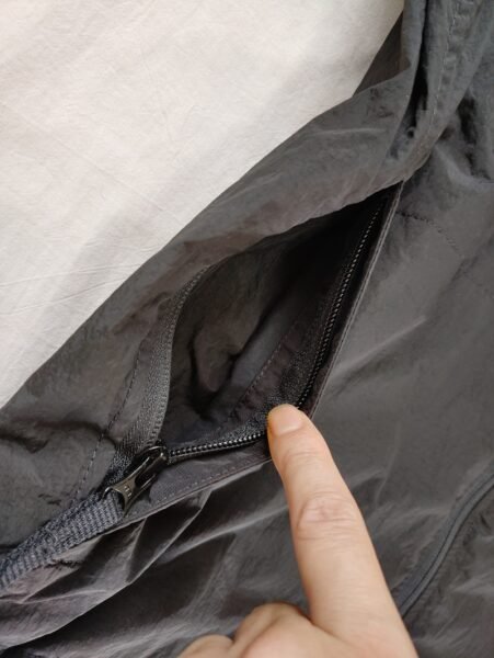 STONE ISLAND GIUBBINO 801540922 CRINKLE ANTIVENTO/ANTI PIOGGIA NERO - Image 11