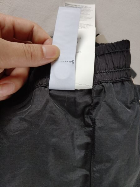 STONE ISLAND PANTALONCINO L0219 NYLON METAL NERO - Image 9