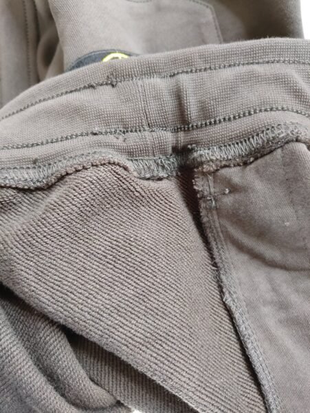 STONE ISLAND PANTALONCINO 64651 SWEAT COLOR CARBONE - Image 7