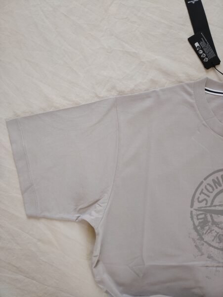 STONE ISLAND T SHIRT 2RC87 REFLECTIVE GRIGIO - Image 7