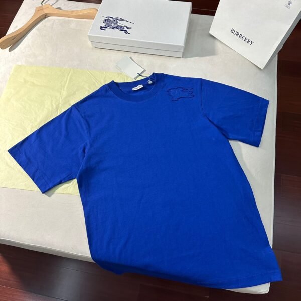 BURBERRY T SHIRT BLU - Image 2