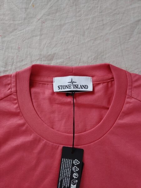STONE ISLAND T SHIRT 24113 MERCERISED COTTON FUCSIA - Image 2