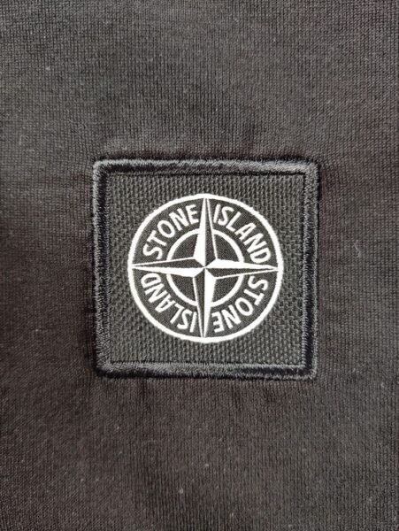 STONE ISLAND T SHIRT 24113 MERCERISED COTTON NERO - Image 2