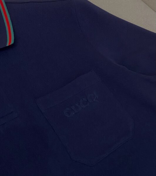 GUCCI POLO BLU - Image 6