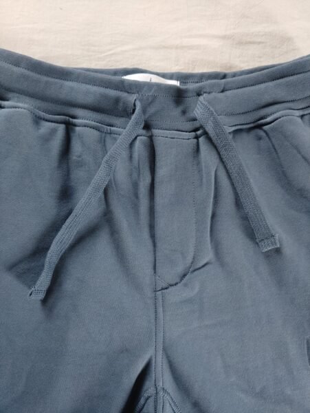 STONE ISLAND PANTALONCINO 64651 SWEAT BLU CHIARO - Image 4