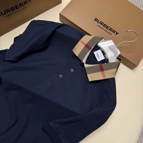 BURBERRY POLO BLU - Image 5