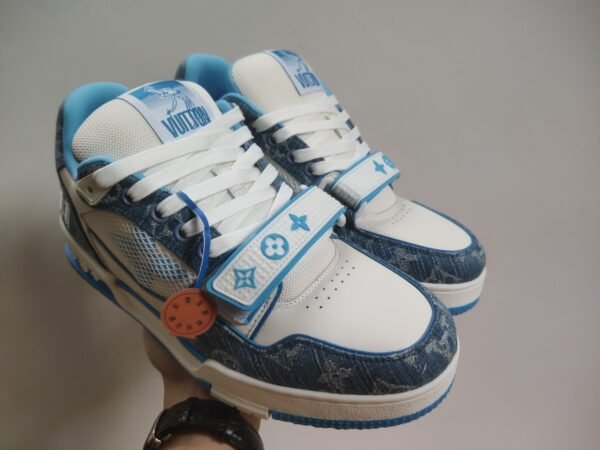 LV TRAINERS BLU DENIM - Image 2
