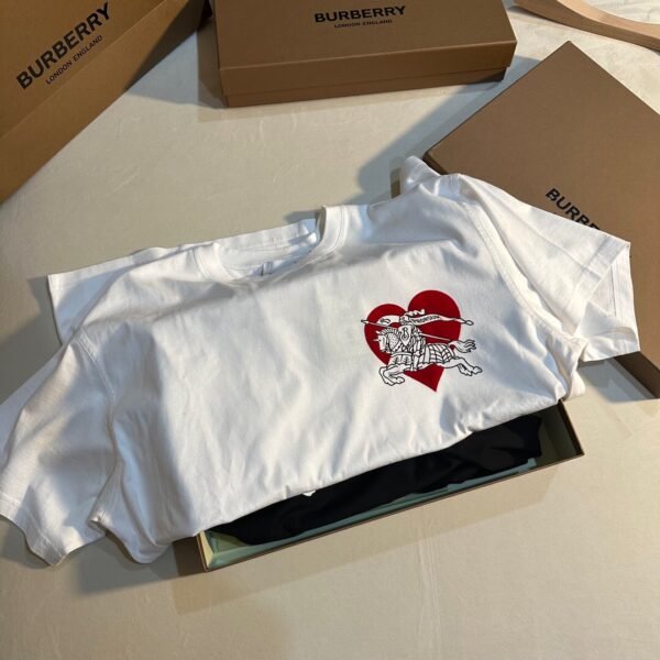 BURBERRY T SHIRT BIANCA - Image 2