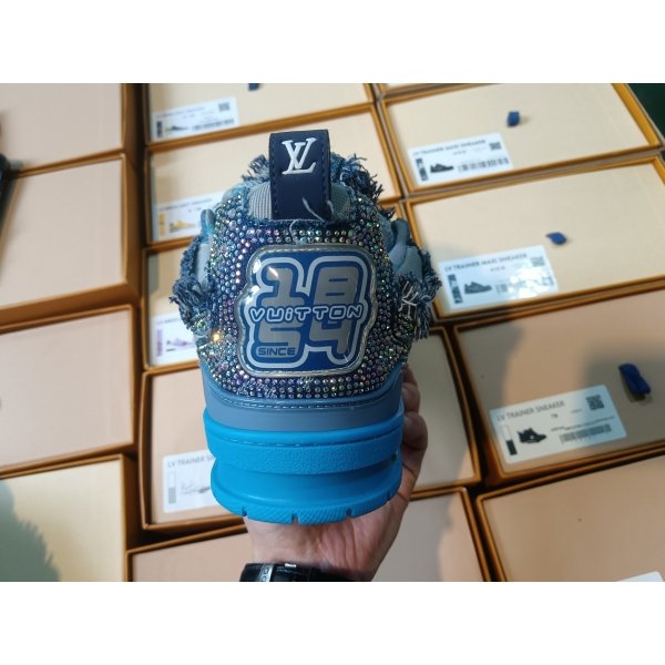 LV SKATE BLU SWAROVSKI - Image 2