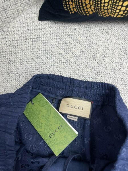 GUCCI PANTALONCINO BLU - Image 4