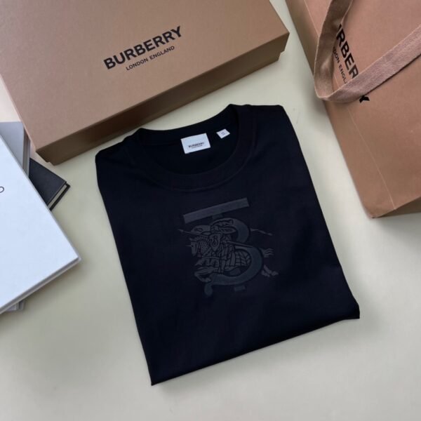 BURBERRY T SHIRT NERA - Image 4