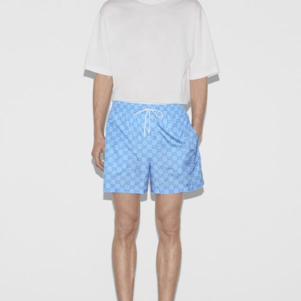 GUCCI COSTUME DA BAGNO / SWIM CELESTE - Image 3