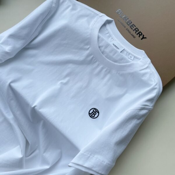 BURBERRY T SHIRT BIANCA - Image 4