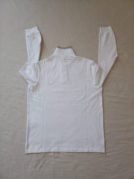 STONE ISLAND LONG SLEEVE POLO 2SL18 BIANCO - Image 6