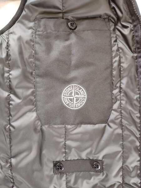 STONE ISLAND SMANICATO G0327 SOFT SHELL PADDED NERO - Image 2