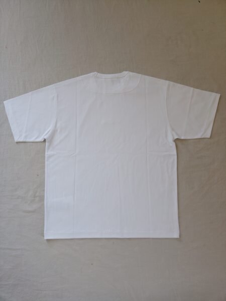 STONE ISLAND T SHIRT 20444 OVERSIZE FIT RICAMATA BIANCO - Image 2