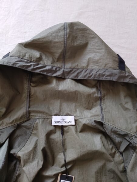 STONE ISLAND GIUBBINO 42020 NYLON METAL WATRO ANTI VENTO/PIOGGIA VERDE - Image 5