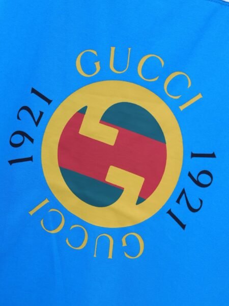 GUCCI T SHIRT CELESTE - Image 4